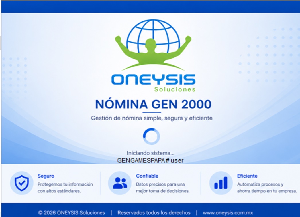 Nómina Gen 2000